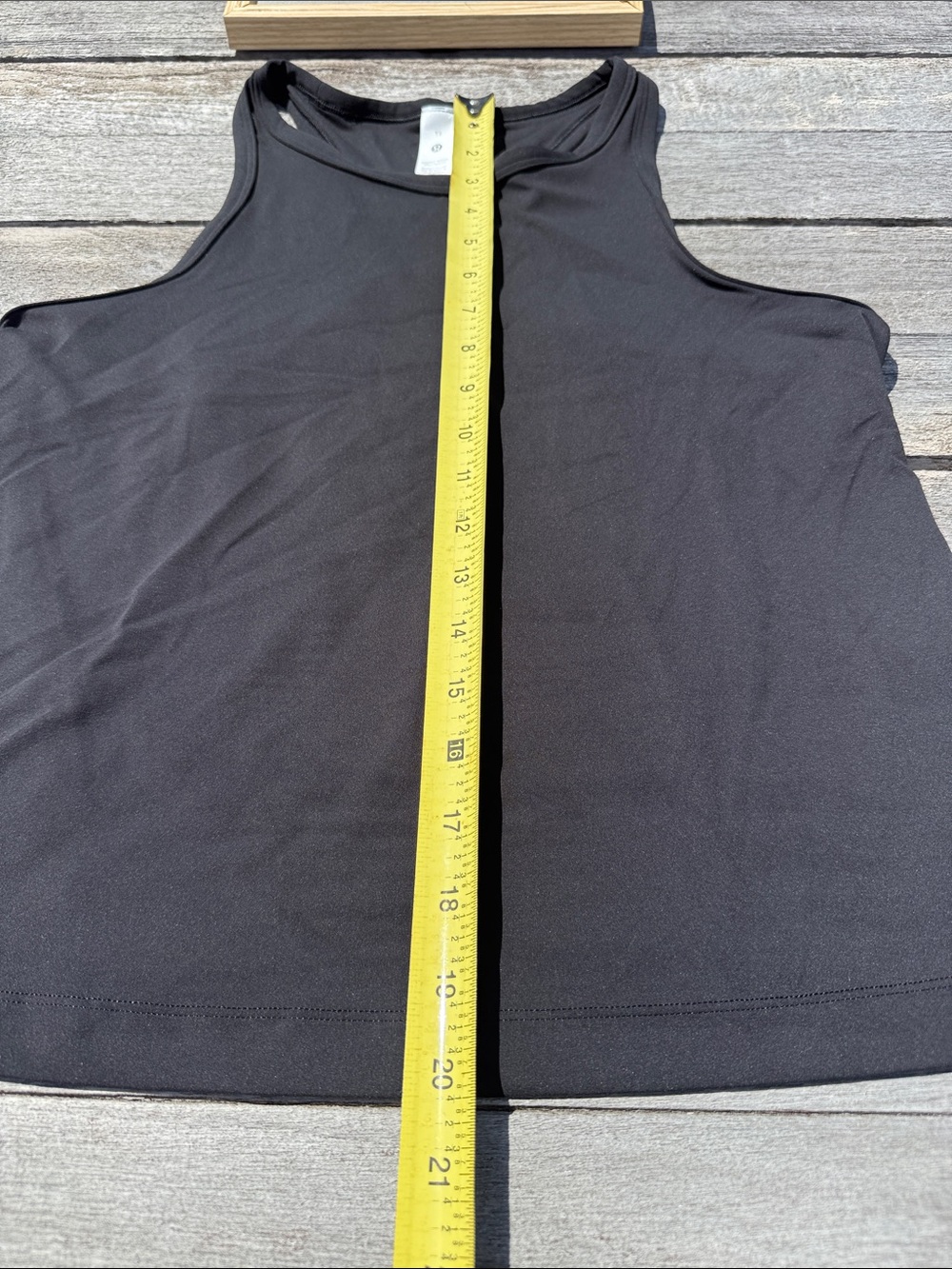 Lululemon Align Hip-Length Racerback Tank Top size 12 NWT Black - Picture 2 of 4